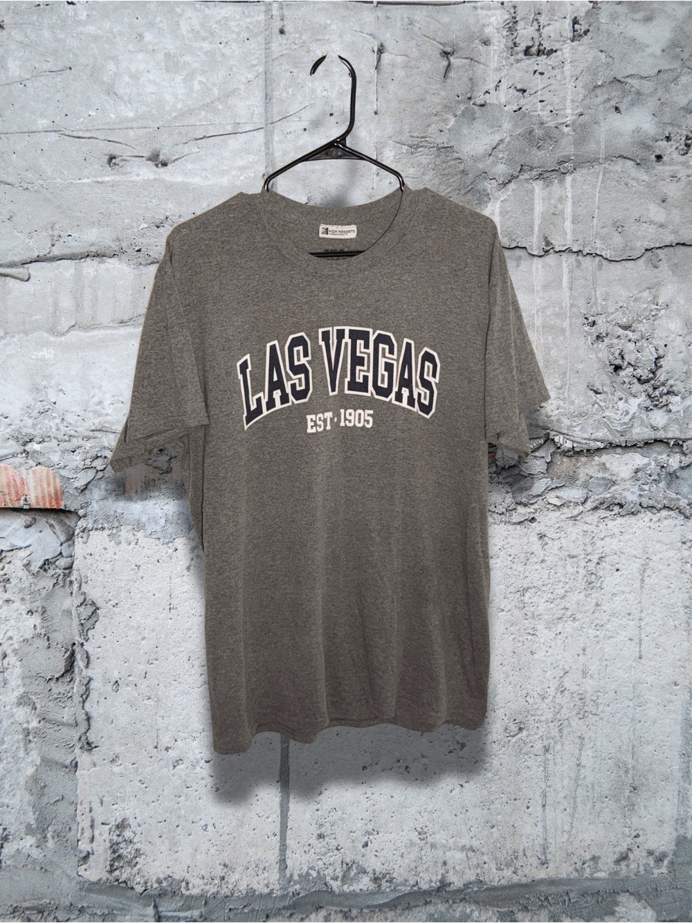 MV Sport Gray "Las Vegas" Short Sleeve Tee